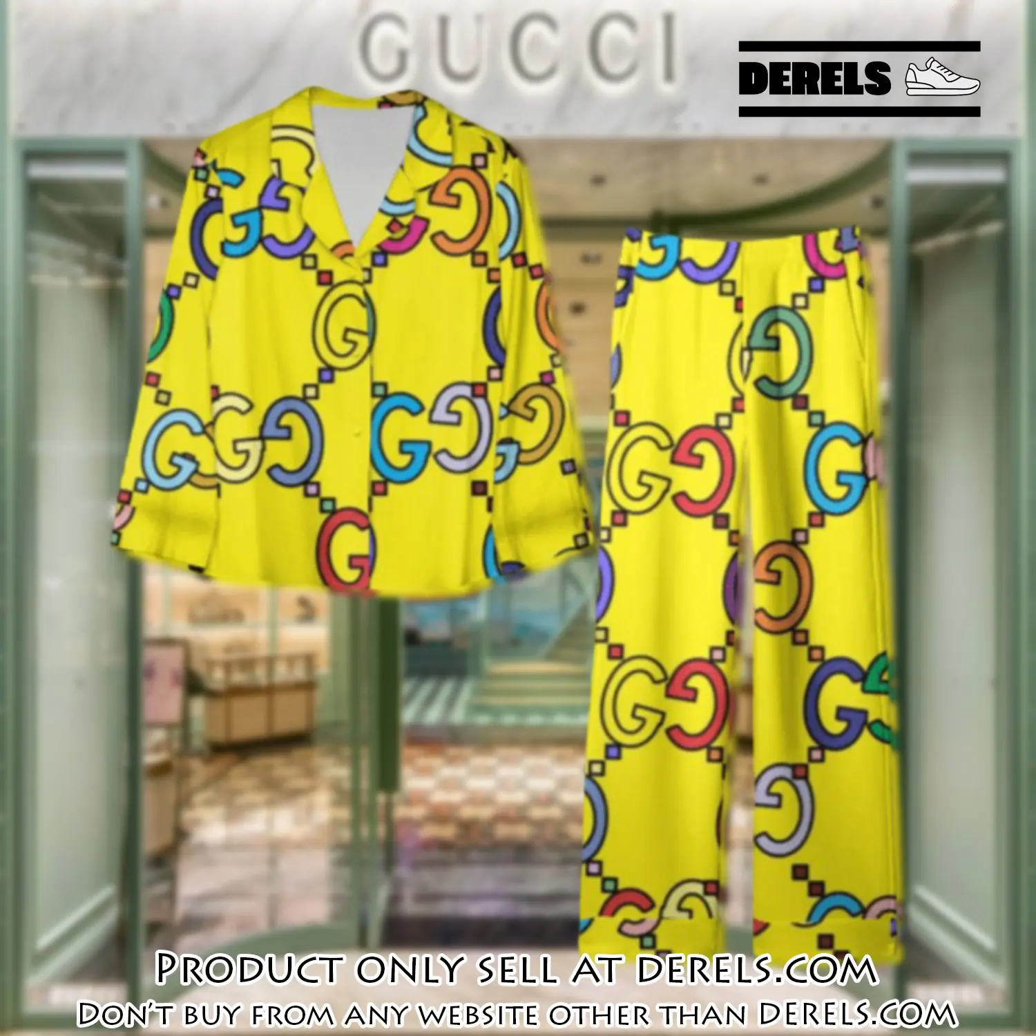 Trending luxury gc satin pajama set pjs1060 dr3443058